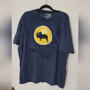 Buffalo Wild Wings Blue Graphic T-Shirt 2XL